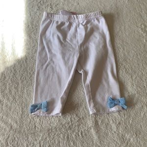 White pants for 24 months old girls